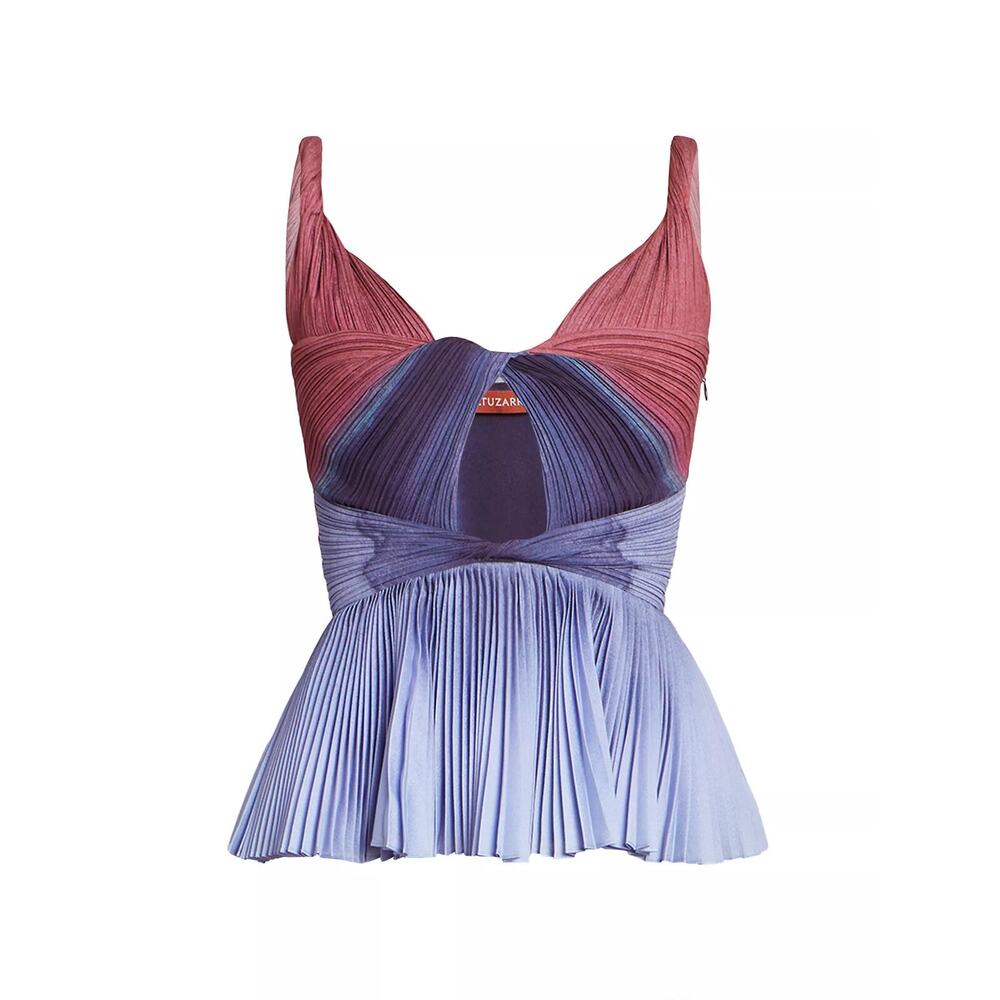 Altuzarra Minoa Top - 42 - Orseille Purple